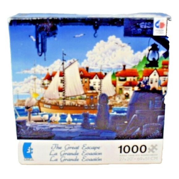 Ceaco Puzzles The Great Escape 1000 piece Jigsaw Puzzle 27 x 20 - Picture 1 of 7
